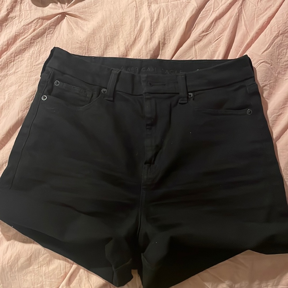 Black American Eagle shorts, size 10